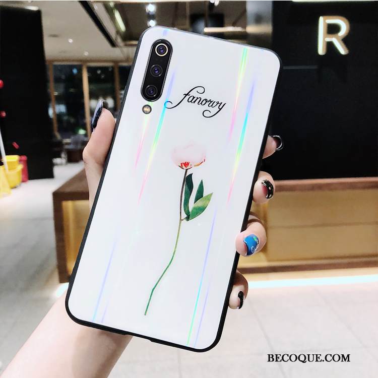 Kuori Mi 9 Se Sarjakuva Puhelimen Kuoret Karkaisu, Kotelo Mi 9 Se Monivärinen Kalvo Väri