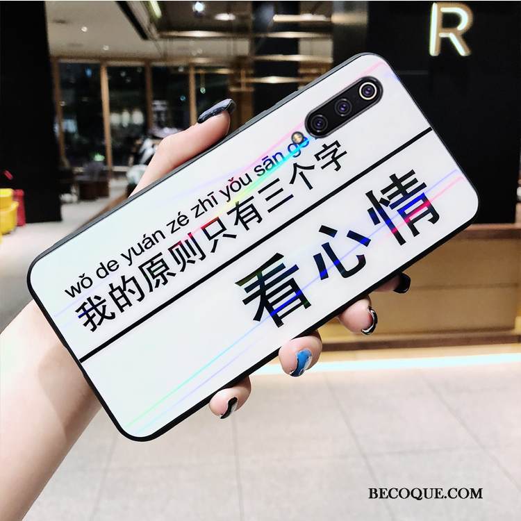 Kuori Mi 9 Se Sarjakuva Puhelimen Kuoret Karkaisu, Kotelo Mi 9 Se Monivärinen Kalvo Väri