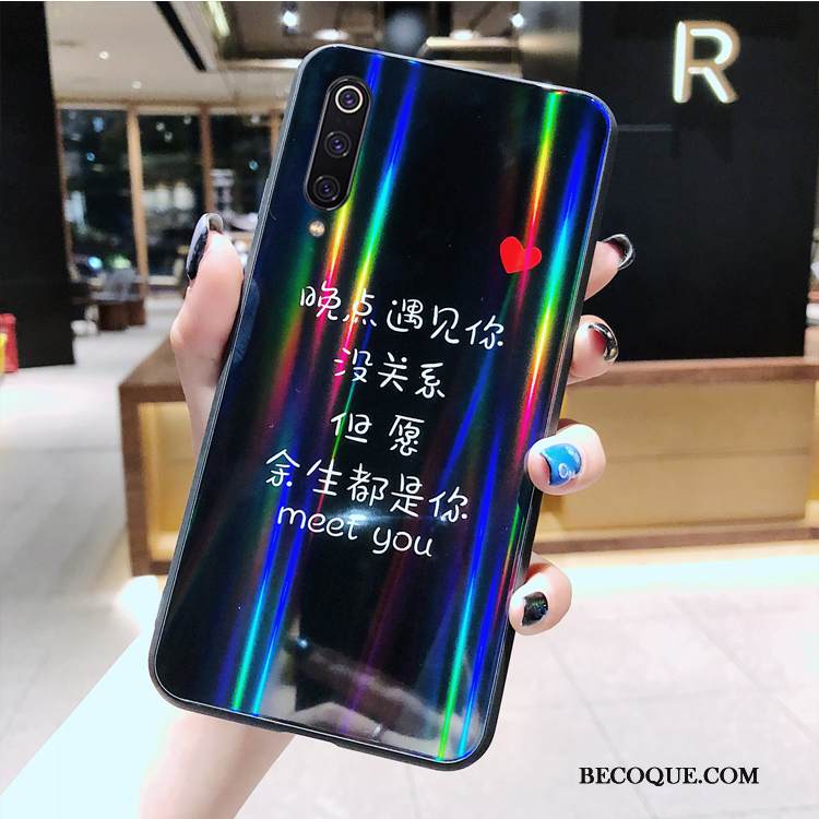 Kuori Mi 9 Se Sarjakuva Puhelimen Kuoret Karkaisu, Kotelo Mi 9 Se Monivärinen Kalvo Väri