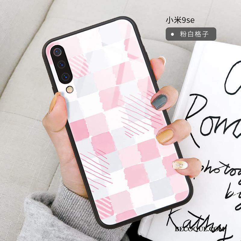 Kuori Mi 9 Se Silikoni Ultra Ohut, Kotelo Mi 9 Se Monivärinen Tide-brändi Lasi