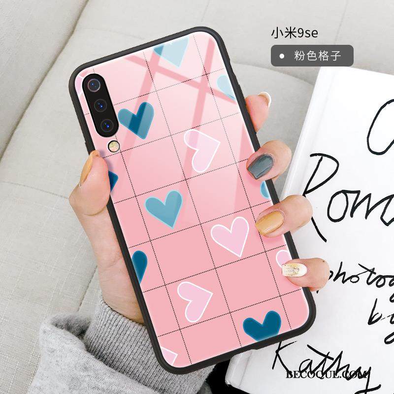 Kuori Mi 9 Se Silikoni Ultra Ohut, Kotelo Mi 9 Se Monivärinen Tide-brändi Lasi