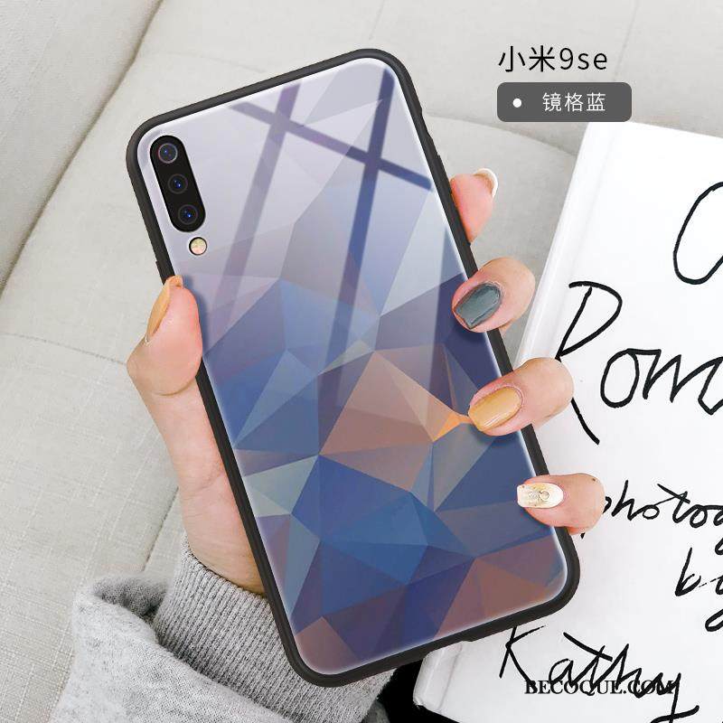 Kuori Mi 9 Se Suojaus Läpinäkyvä Puhelimen Kuoret, Kotelo Mi 9 Se Pehmeä Neste Punainen Kaltevuus