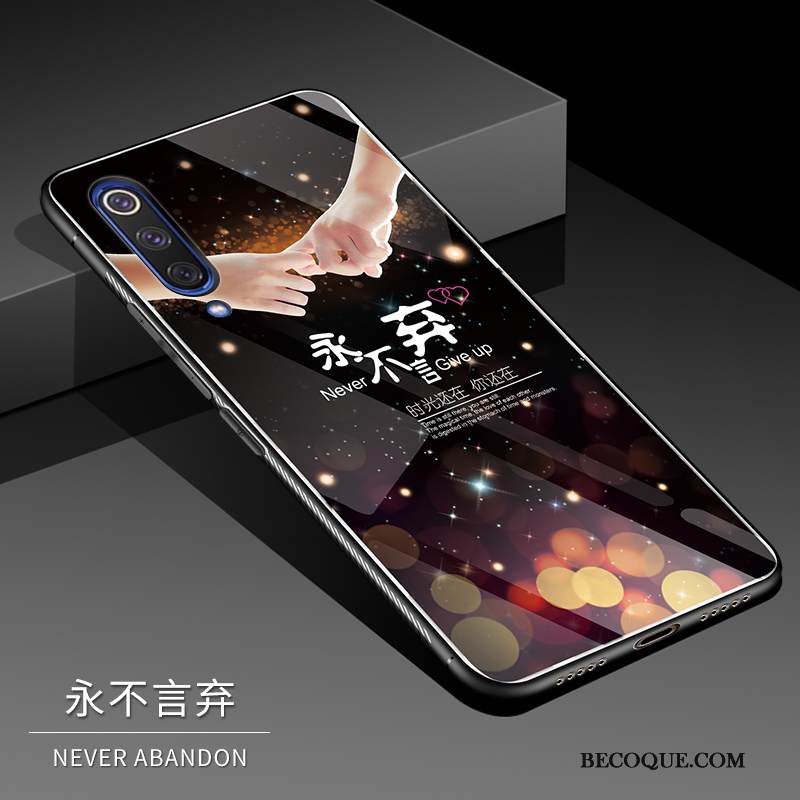 Kuori Mi 9 Se Tila Pieni Ihana, Kotelo Mi 9 Se Sarjakuva Lasi Musta