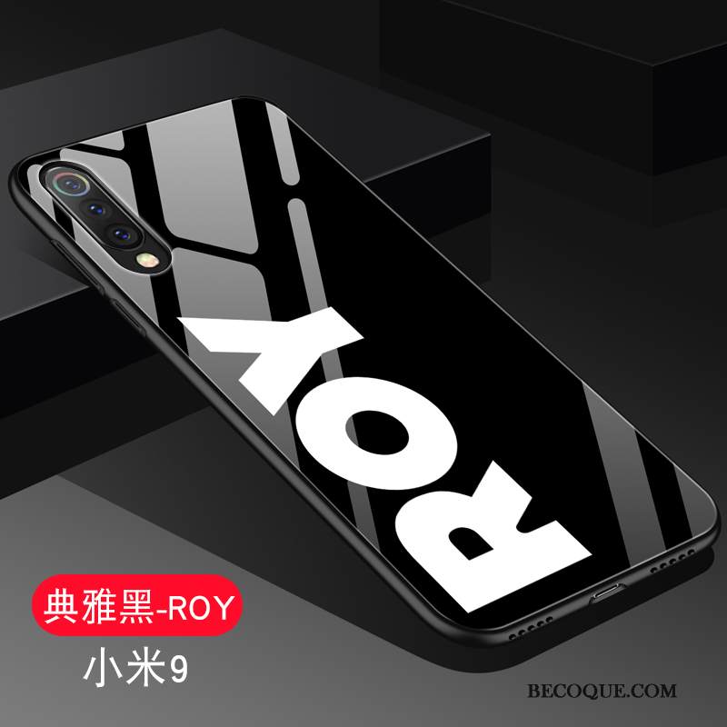 Kuori Mi 9 Silikoni Pieni Lasi, Kotelo Mi 9 Puhelimen Kuoret Musta