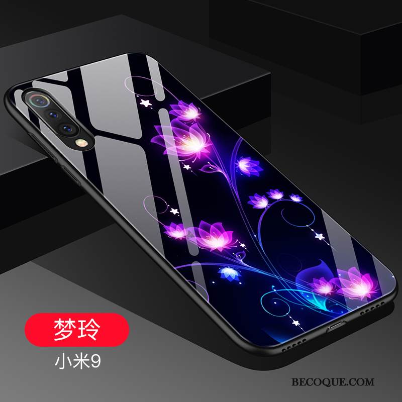 Kuori Mi 9 Silikoni Pieni Lasi, Kotelo Mi 9 Puhelimen Kuoret Musta