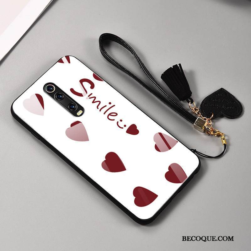 Kuori Mi 9t Pro Laukut Tide-brändi Rakastunut, Kotelo Mi 9t Pro Tila Pieni Valkoinen