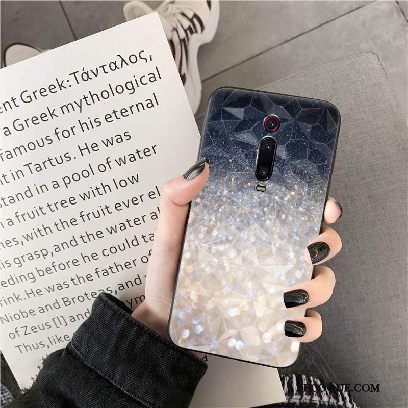 Kuori Mi 9t Pro Net Red Väriset, Kotelo Mi 9t Pro Kukkakuvio Timantti