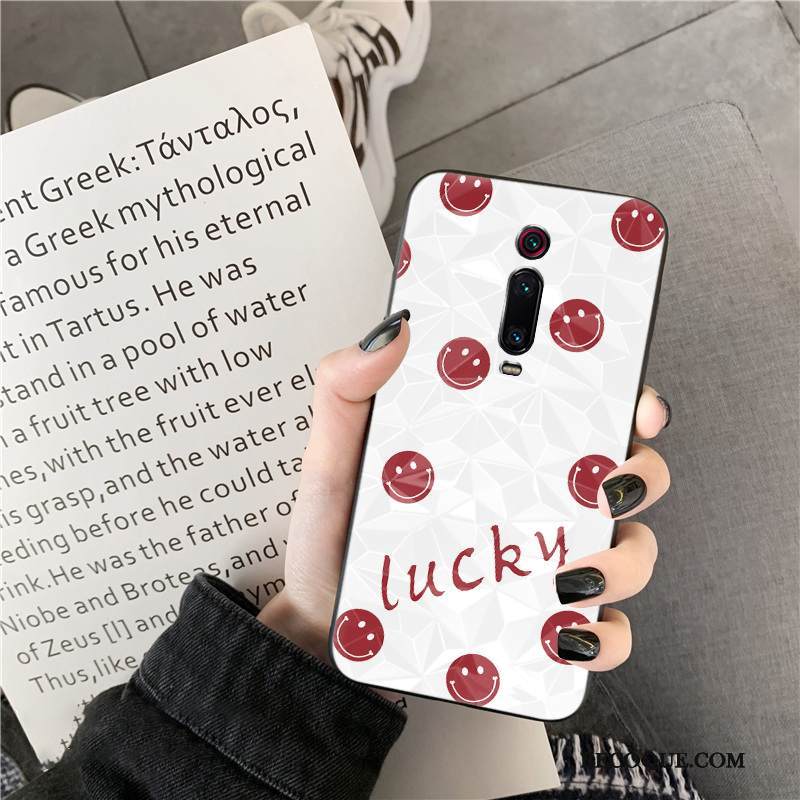 Kuori Mi 9t Pro Silikoni Aaltopiste Punainen, Kotelo Mi 9t Pro Kukkakuvio Puhelimen Kuoret