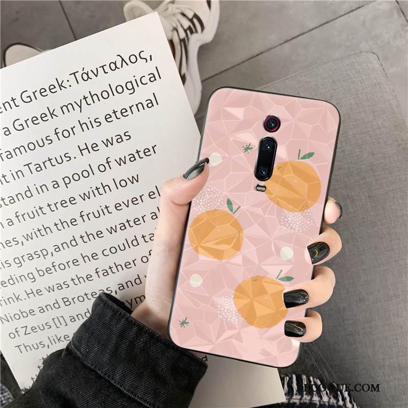 Kuori Mi 9t Pro Silikoni Aaltopiste Punainen, Kotelo Mi 9t Pro Kukkakuvio Puhelimen Kuoret