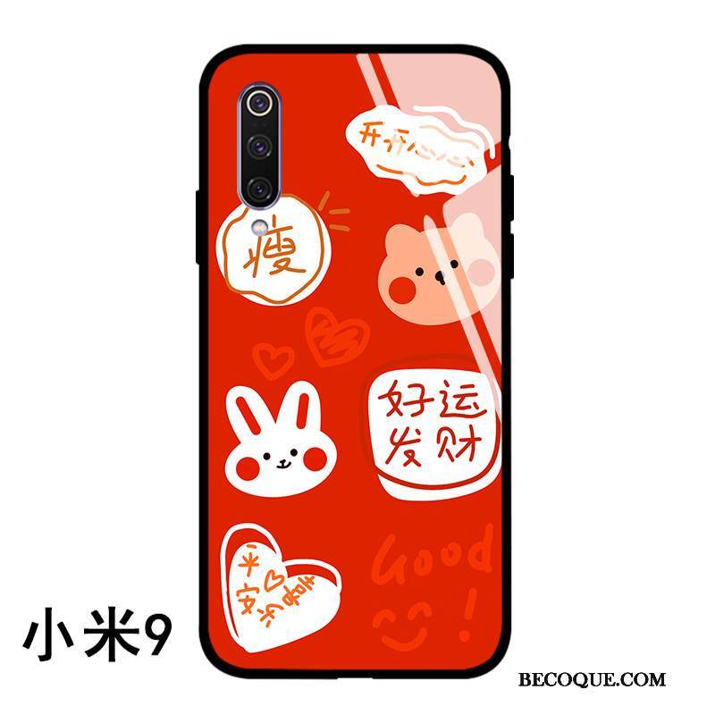 Kuori Mi 9t Pro Silikoni Lasi Net Red, Kotelo Mi 9t Pro Suojaus Kalvo Bear