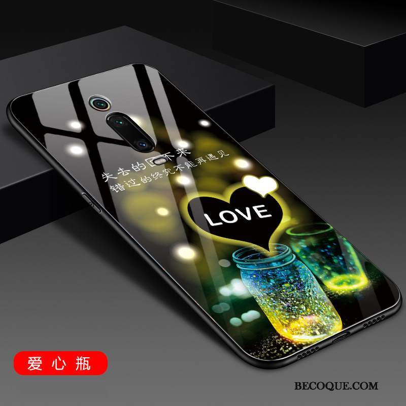 Kuori Mi 9t Pro Tila Tide-brändi Persoonallisuus, Kotelo Mi 9t Pro Pehmeä Neste Lasi Kirsikka