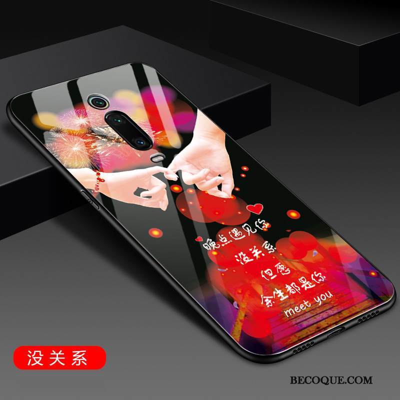 Kuori Mi 9t Pro Tila Tide-brändi Persoonallisuus, Kotelo Mi 9t Pro Pehmeä Neste Lasi Kirsikka