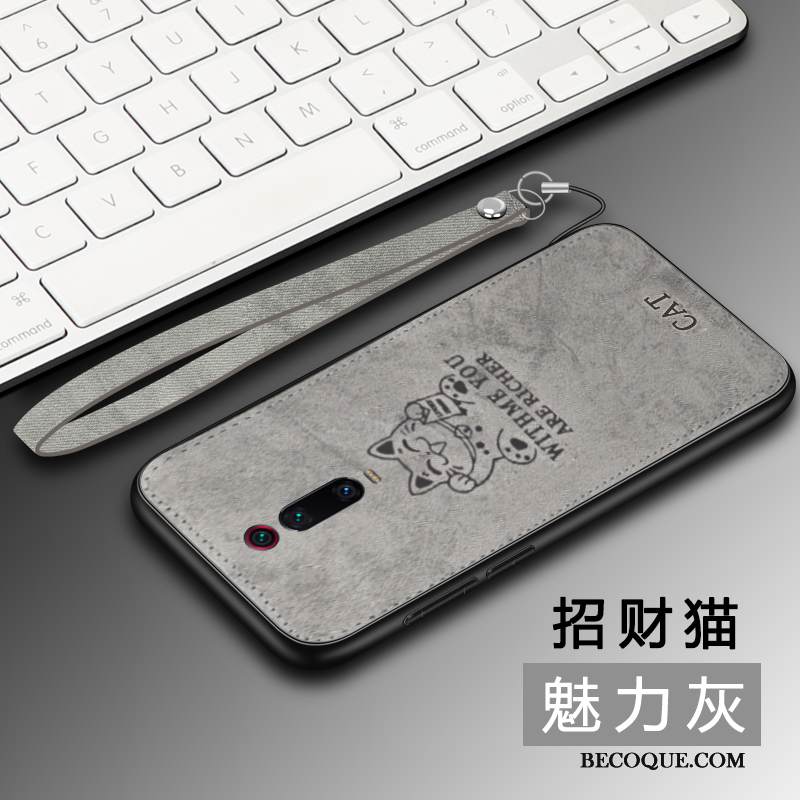 Kuori Mi 9t Silikoni Ultra Kukkakuvio, Kotelo Mi 9t Suojaus Murtumaton Magneettinen