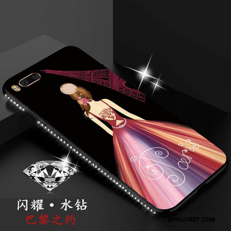 Kuori Mi A1 Pehmeä Neste Jauhe Puhelimen Kuoret, Kotelo Mi A1 Suojaus Pieni Uusi