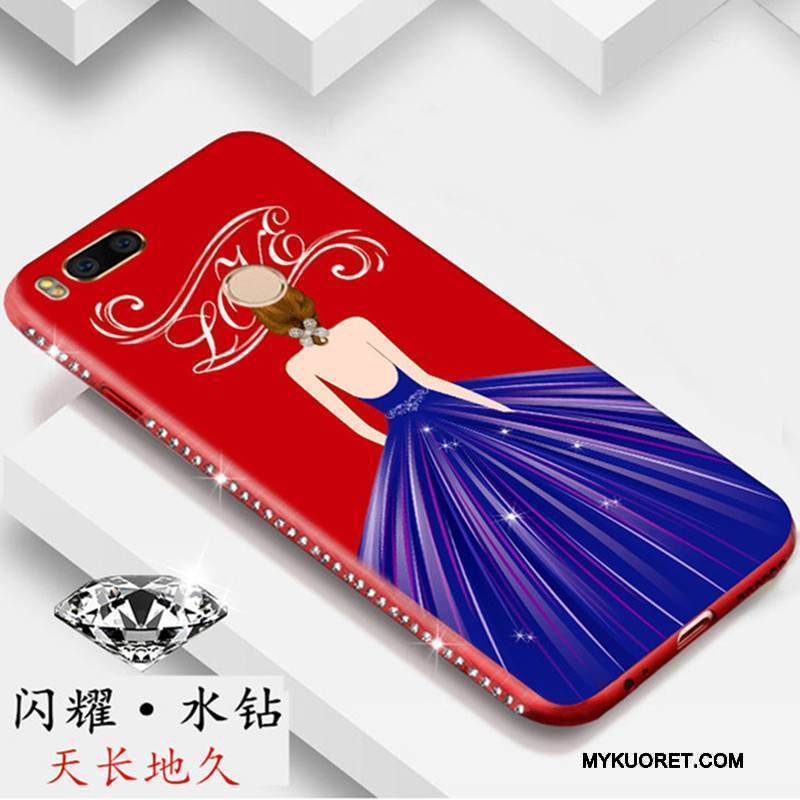 Kuori Mi A1 Pehmeä Neste Jauhe Puhelimen Kuoret, Kotelo Mi A1 Suojaus Pieni Uusi