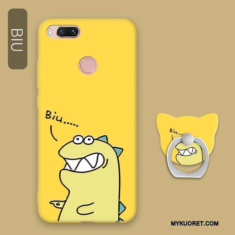 Kuori Mi A1 Pehmeä Neste Trendi Murtumaton, Kotelo Mi A1 Rengas Jauhe