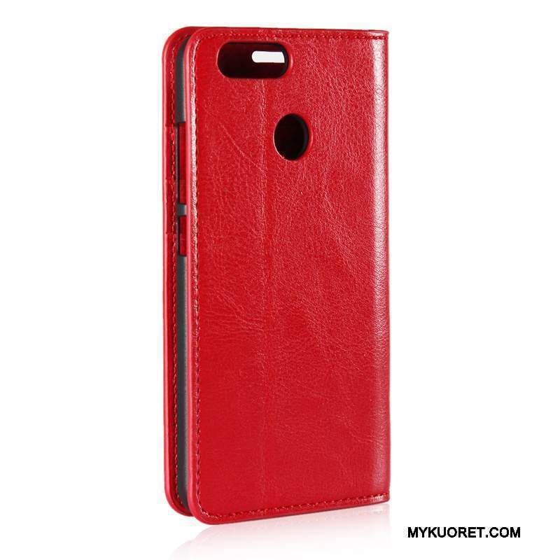Kuori Mi A1 Suojaus Murtumaton Pieni, Kotelo Mi A1 Kuoret Punainen Puhelimen Kuoret