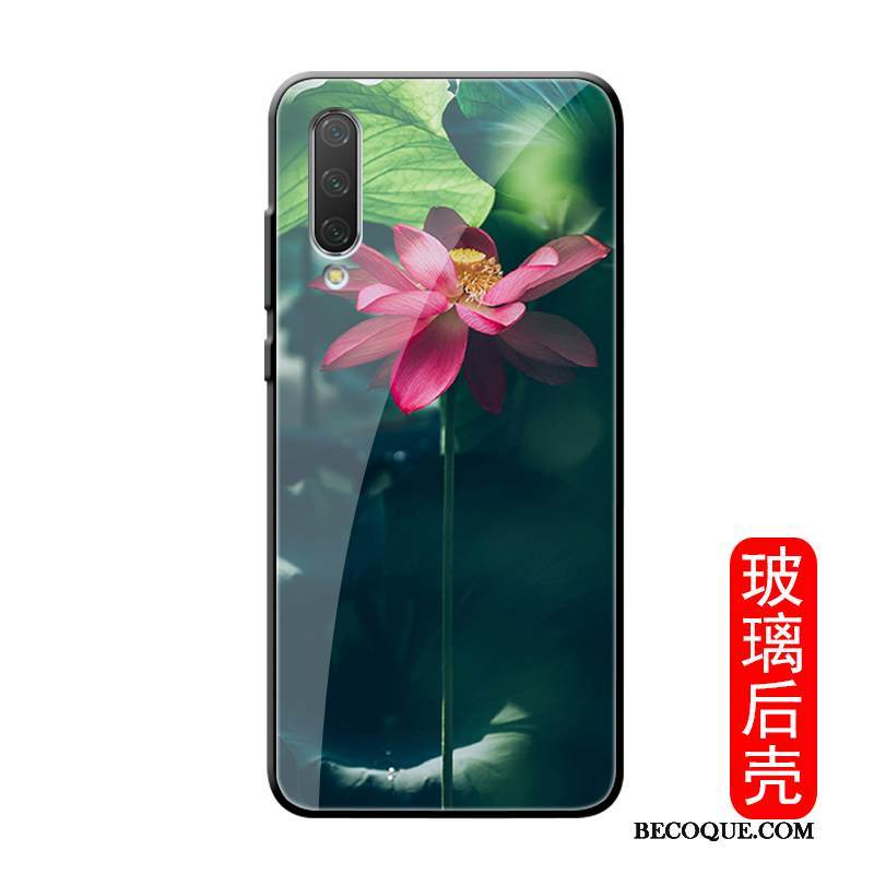 Kuori Mi A3 Laukut Musta Net Red, Kotelo Mi A3 Pehmeä Neste Persoonallisuus Pinkki