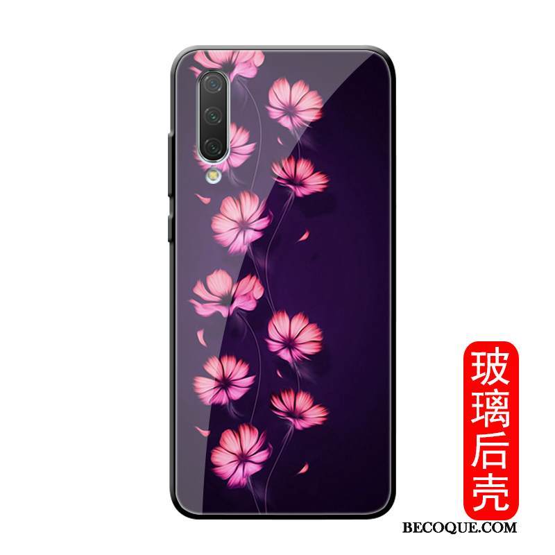 Kuori Mi A3 Laukut Net Red Kirsikka, Kotelo Mi A3 Luova Tide-brändi Musta