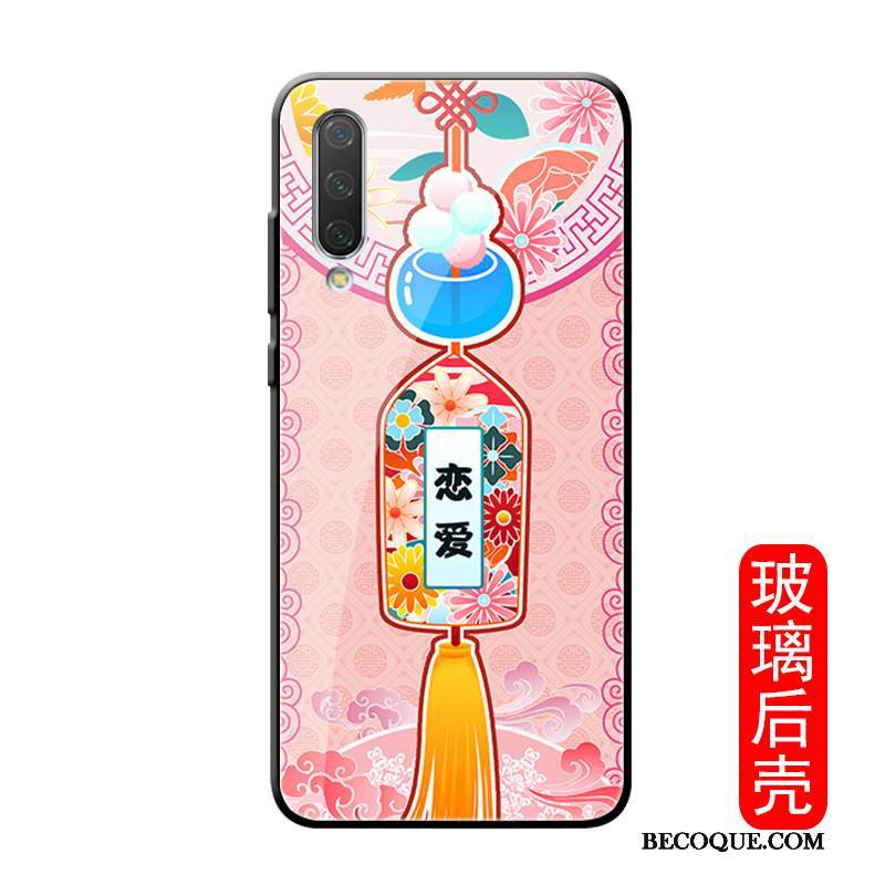 Kuori Mi A3 Laukut Puhelimen Kuoret Lasi, Kotelo Mi A3 Suojaus Kiinalainen Tyyli Persoonallisuus