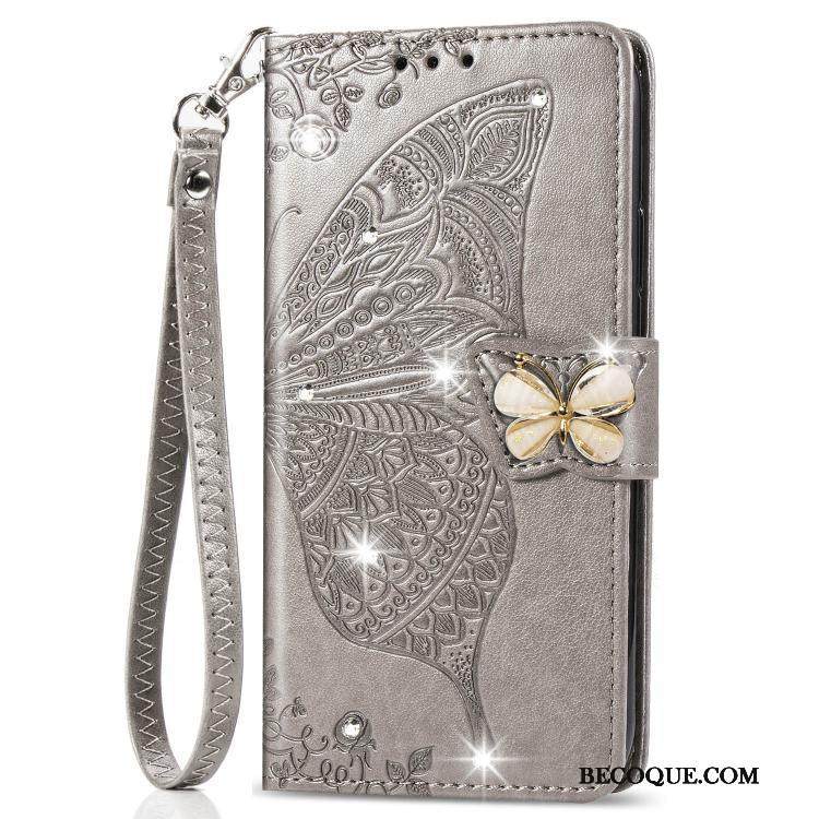 Kuori Mi A3 Luova Sininen Murtumaton, Kotelo Mi A3 Laukut Perhonen Pieni