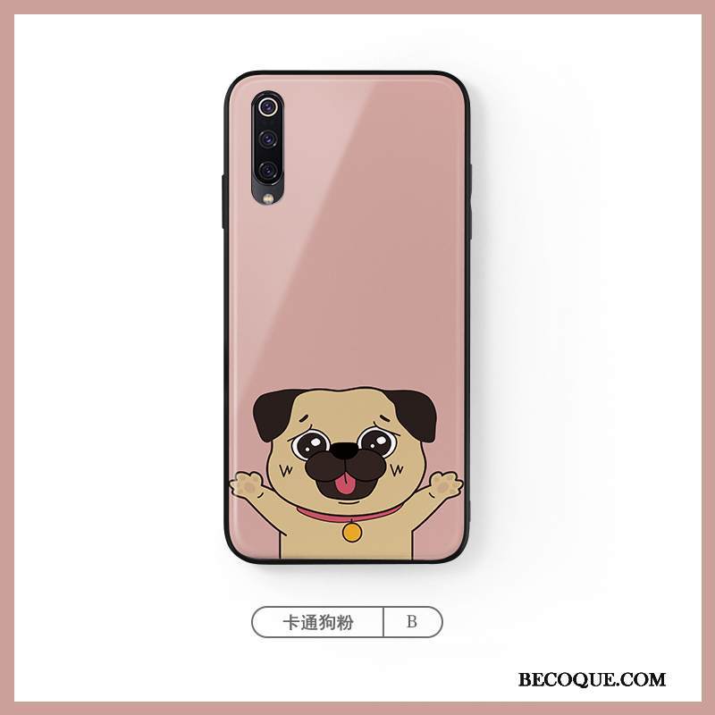 Kuori Mi A3 Sarjakuva Pieni Koira, Kotelo Mi A3 Luova Ihana Lasi