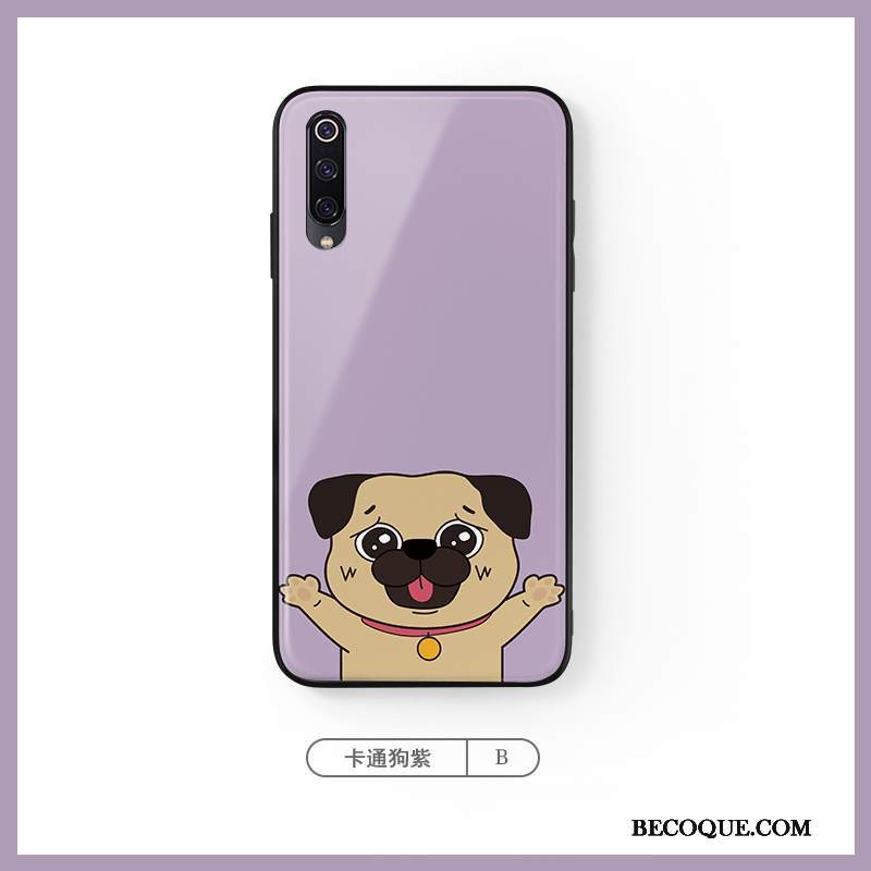 Kuori Mi A3 Sarjakuva Pieni Koira, Kotelo Mi A3 Luova Ihana Lasi