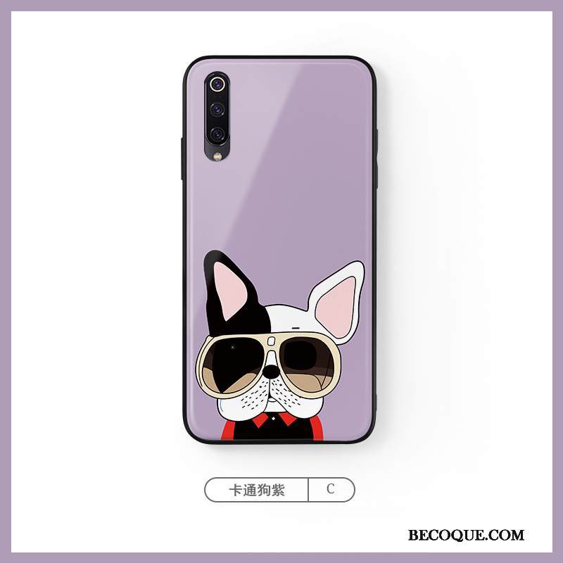 Kuori Mi A3 Sarjakuva Pieni Koira, Kotelo Mi A3 Luova Ihana Lasi