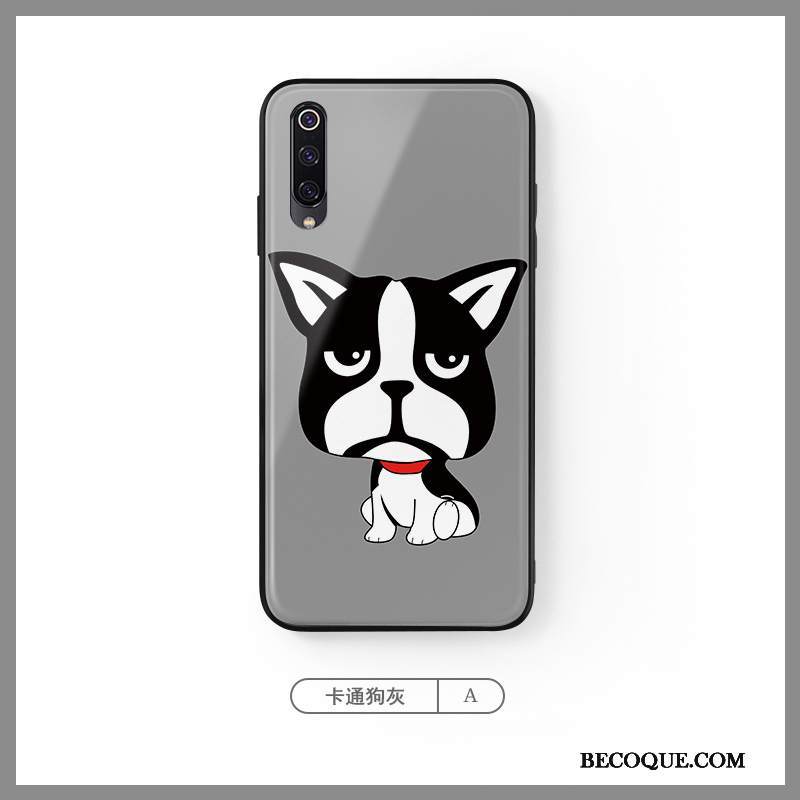 Kuori Mi A3 Sarjakuva Pieni Koira, Kotelo Mi A3 Luova Ihana Lasi