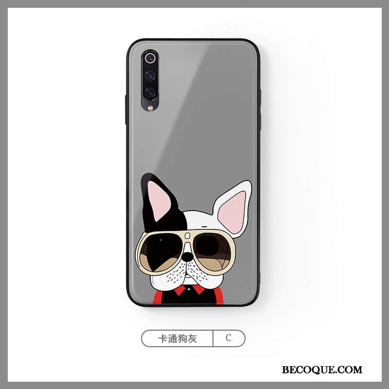 Kuori Mi A3 Sarjakuva Pieni Koira, Kotelo Mi A3 Luova Ihana Lasi