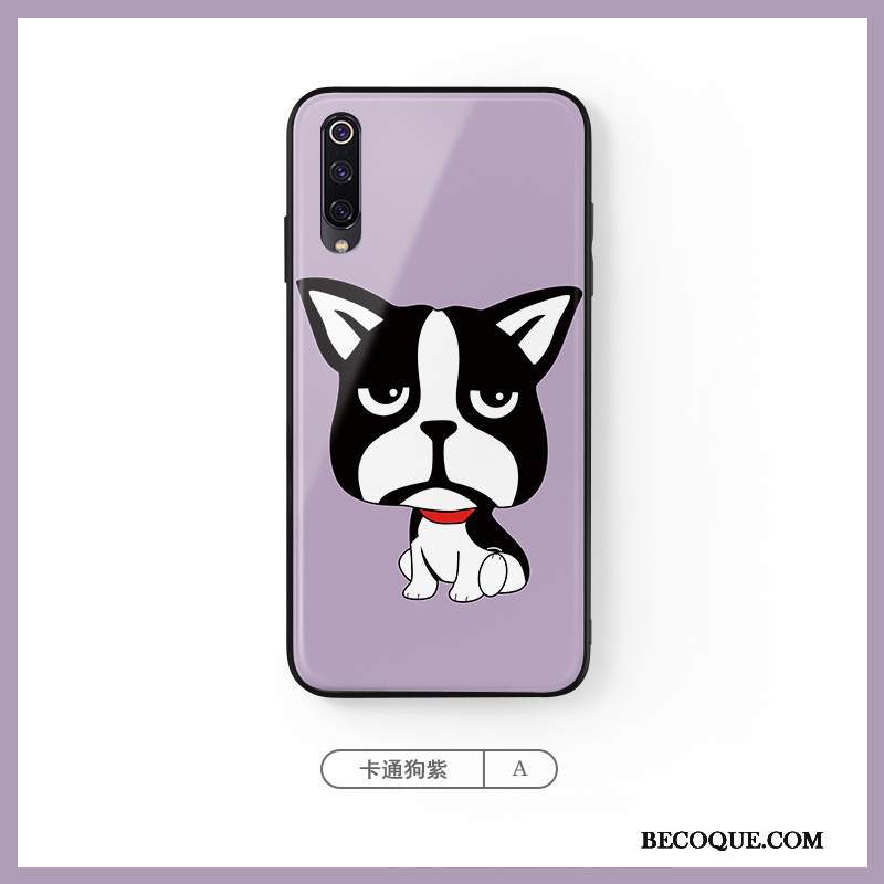 Kuori Mi A3 Sarjakuva Pieni Koira, Kotelo Mi A3 Luova Ihana Lasi