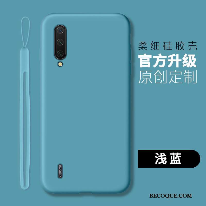 Kuori Mi A3 Silikoni Murtumaton Pu, Kotelo Mi A3 Laukut Pesty Suede Jauhe