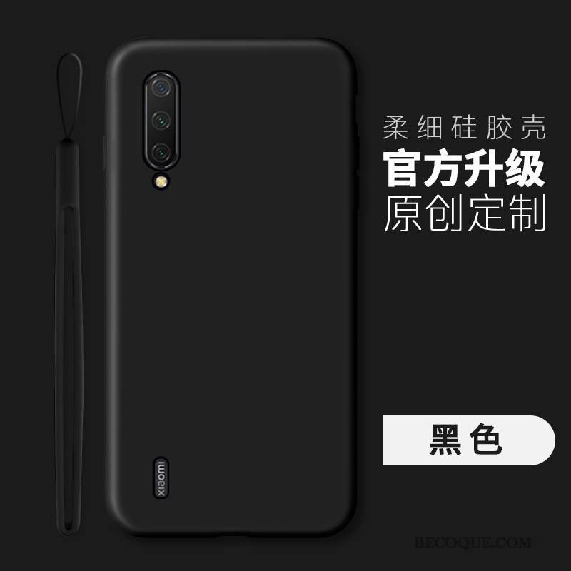 Kuori Mi A3 Silikoni Murtumaton Pu, Kotelo Mi A3 Laukut Pesty Suede Jauhe