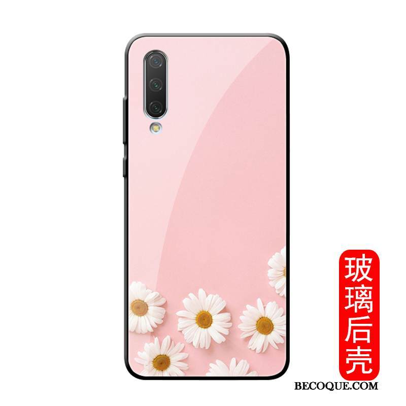 Kuori Mi A3 Suojaus Musta Persoonallisuus, Kotelo Mi A3 Pehmeä Neste Pieni Peili