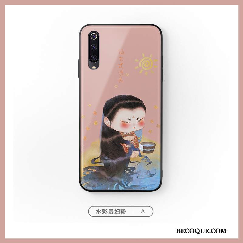 Kuori Mi A3 Suojaus Puhelimen Kuoret Punainen, Kotelo Mi A3 Kiinalainen Tyyli Pieni