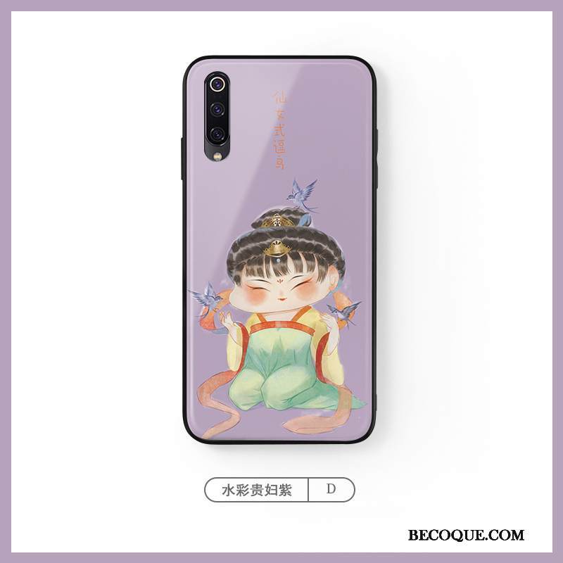 Kuori Mi A3 Suojaus Puhelimen Kuoret Punainen, Kotelo Mi A3 Kiinalainen Tyyli Pieni