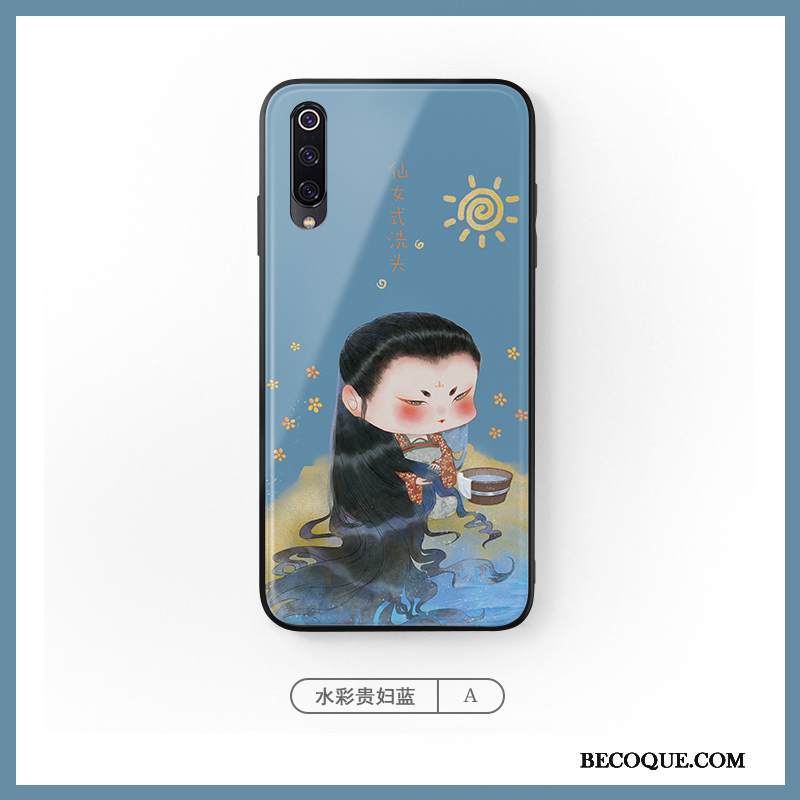 Kuori Mi A3 Suojaus Puhelimen Kuoret Punainen, Kotelo Mi A3 Kiinalainen Tyyli Pieni