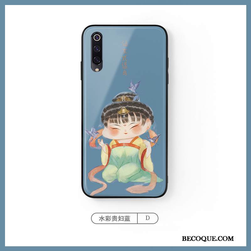 Kuori Mi A3 Suojaus Puhelimen Kuoret Punainen, Kotelo Mi A3 Kiinalainen Tyyli Pieni