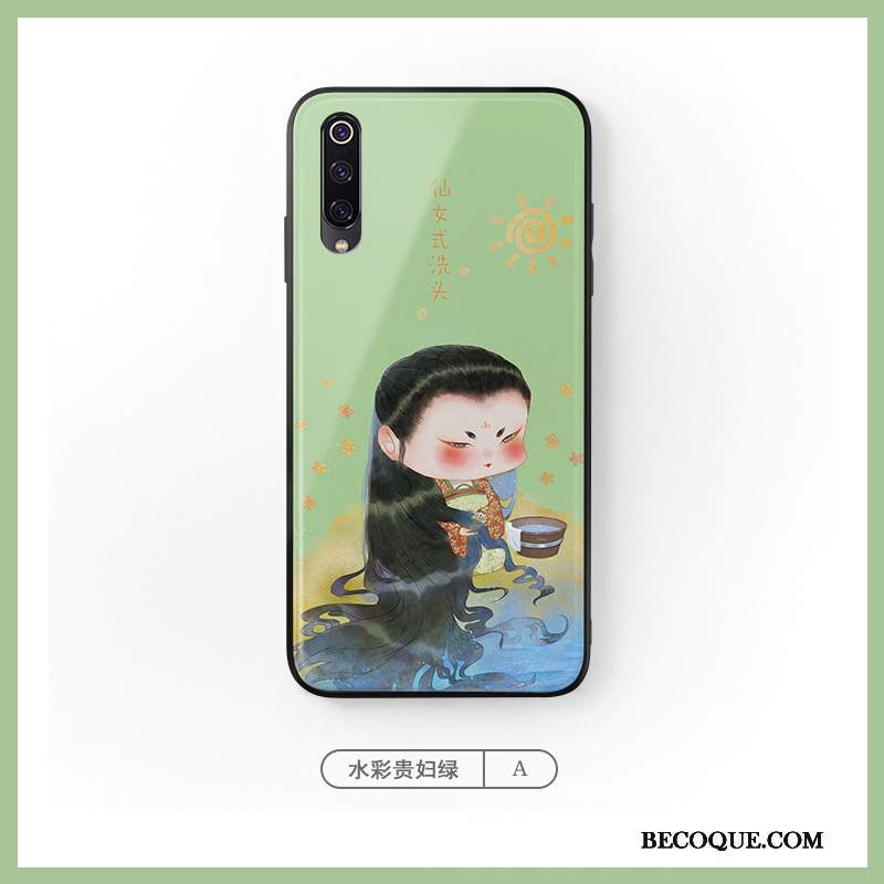 Kuori Mi A3 Suojaus Puhelimen Kuoret Punainen, Kotelo Mi A3 Kiinalainen Tyyli Pieni