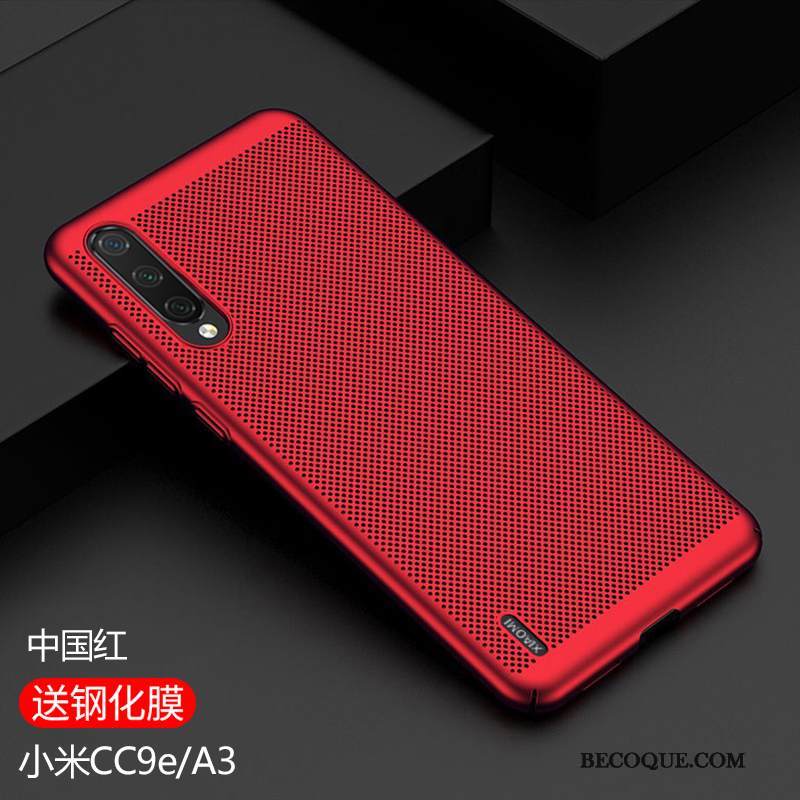 Kuori Mi A3 Suojaus Sininen Hengittävä, Kotelo Mi A3 Pesty Suede Puhelimen Kuoret