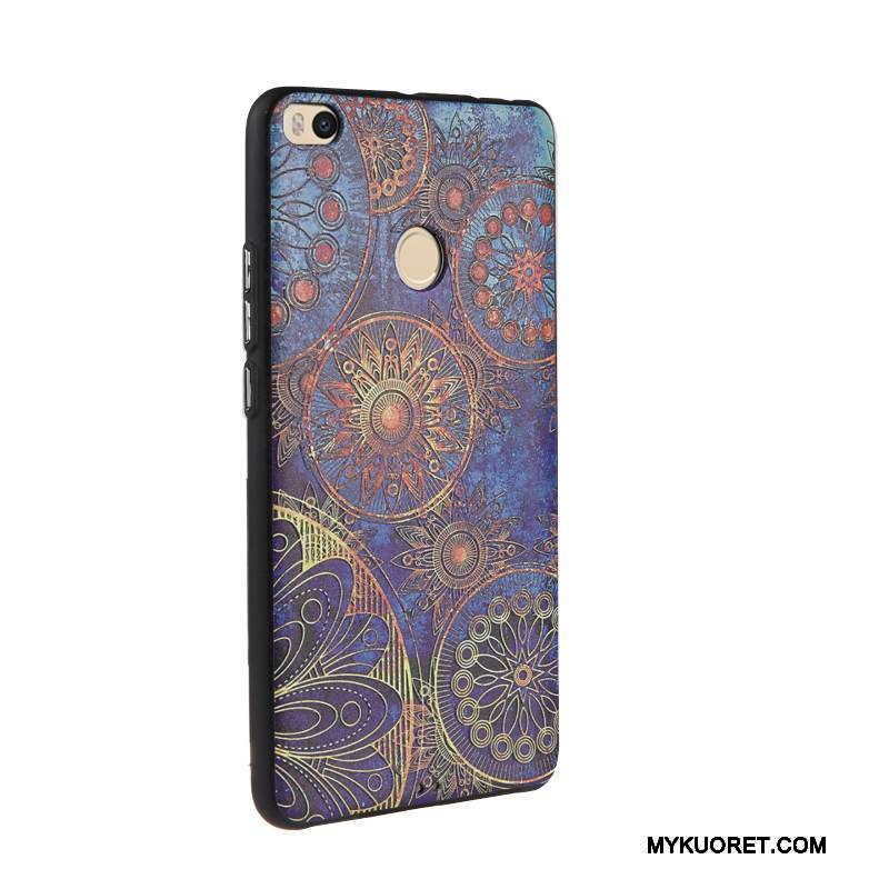 Kuori Mi Max 2 Kohokuviointi Liiketoiminta Puhelimen Kuoret, Kotelo Mi Max 2 Pehmeä Neste Pieni Trendi