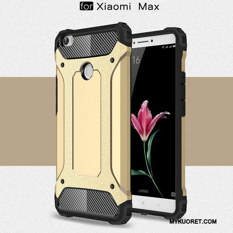 Kuori Mi Max 2 Laukut Murtumaton Hopea, Kotelo Mi Max 2 Silikoni Pieni Pesty Suede