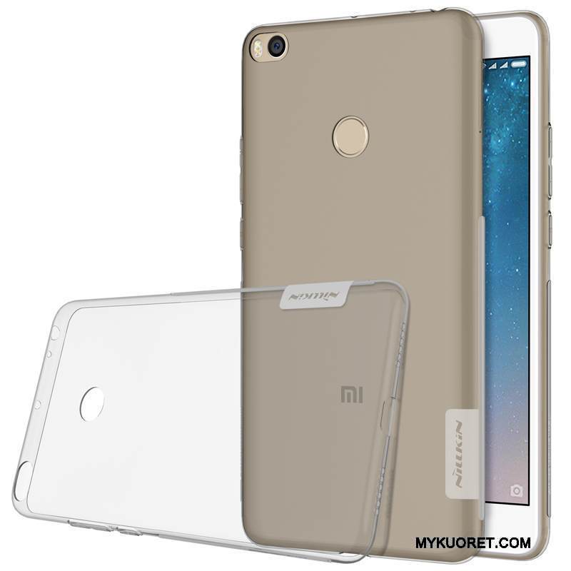 Kuori Mi Max 2 Laukut Murtumaton Läpinäkyvä, Kotelo Mi Max 2 Silikoni Pieni Puhelimen Kuoret