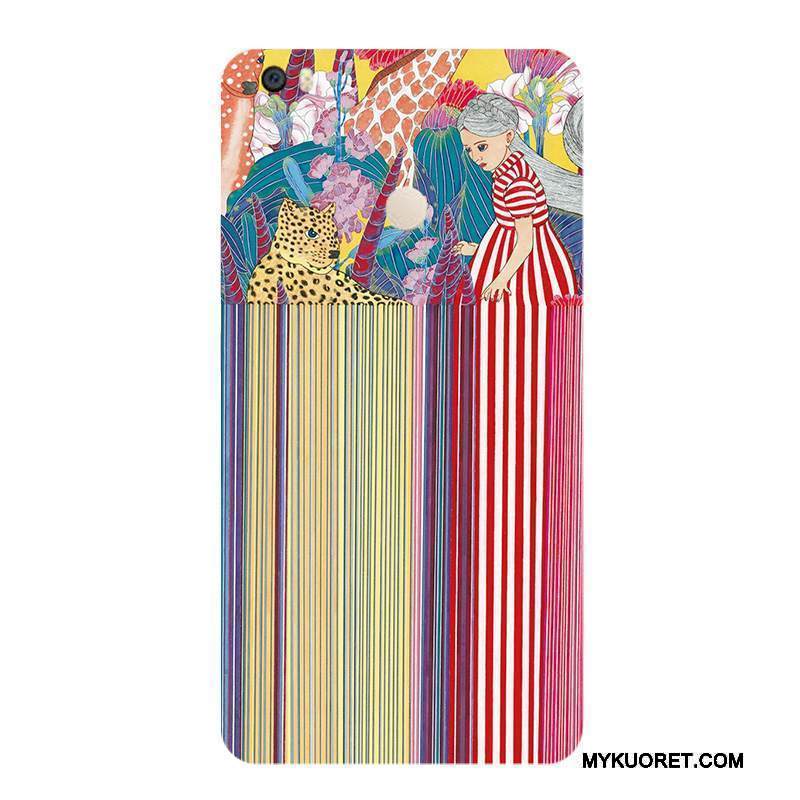 Kuori Mi Max 2 Laukut Väriset Raita, Kotelo Mi Max 2 Suojaus Kova Pieni