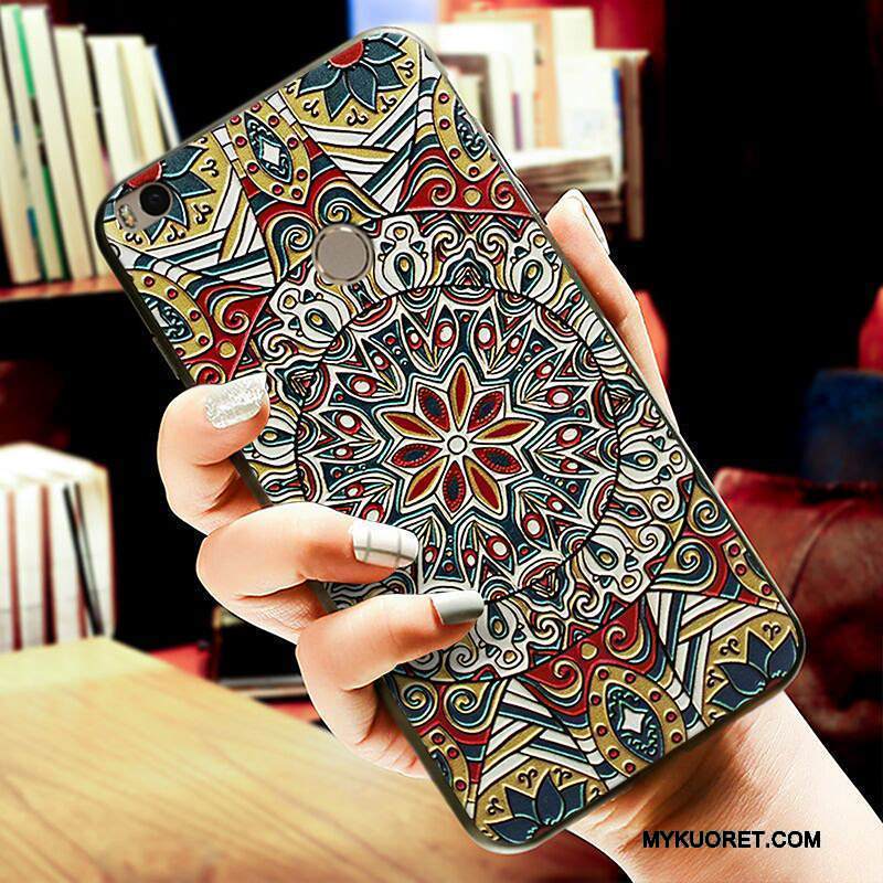 Kuori Mi Max 2 Luova Kehys Persoonallisuus, Kotelo Mi Max 2 Laukut Violetti Puhelimen Kuoret