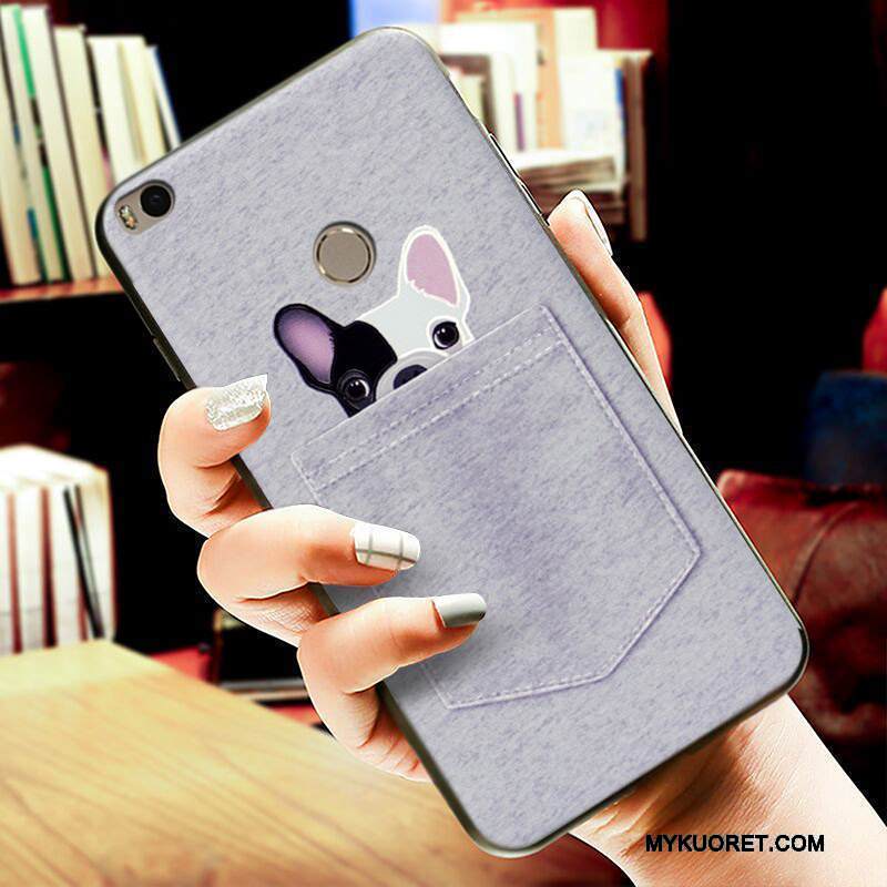 Kuori Mi Max 2 Luova Kehys Persoonallisuus, Kotelo Mi Max 2 Laukut Violetti Puhelimen Kuoret