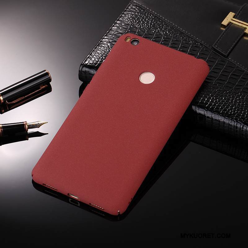 Kuori Mi Max 2 Luova Kova Pieni, Kotelo Mi Max 2 Laukut Pesty Suede Punainen