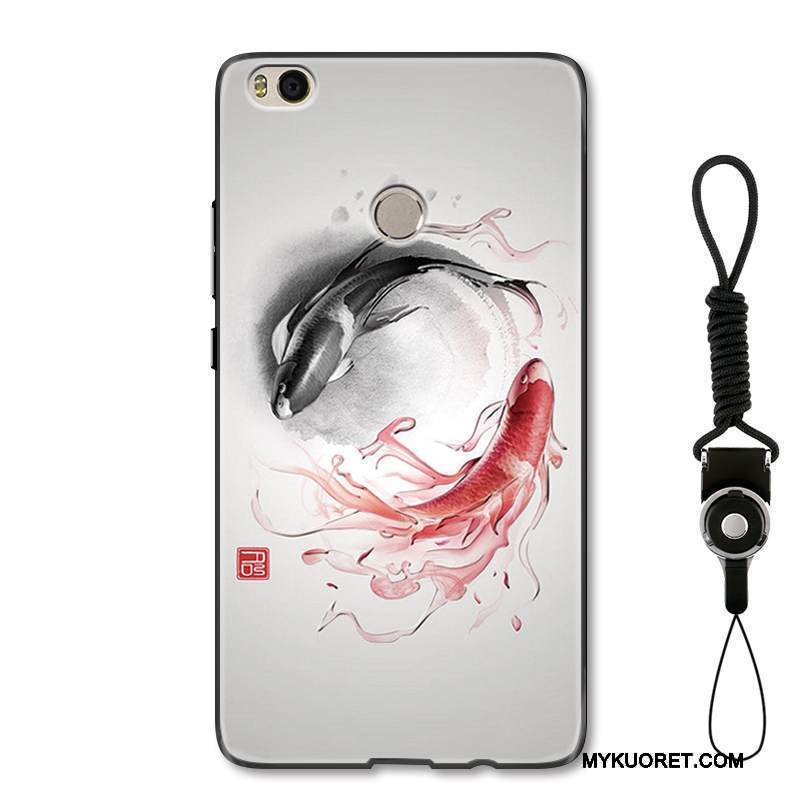 Kuori Mi Max 2 Luova Persoonallisuus Kiinalainen Tyyli, Kotelo Mi Max 2 Laukut Murtumaton Puhelimen Kuoret