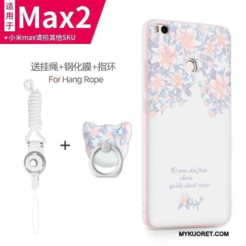 Kuori Mi Max 2 Luova Ultra Murtumaton, Kotelo Mi Max 2 Silikoni Pieni Persoonallisuus