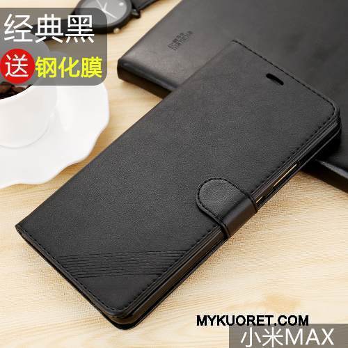 Kuori Mi Max 2 Nahka Pieni Puhelimen Kuoret, Kotelo Mi Max 2 Suojaus